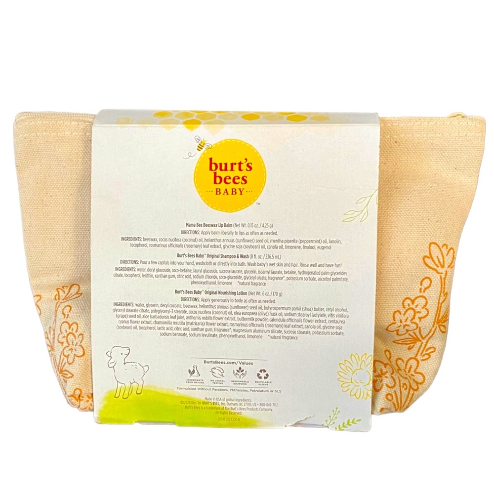 š Burtās Bees Baby Joyful Mom & Baby Gift Set! Full size products! NWT! š - Picture 2 of 6